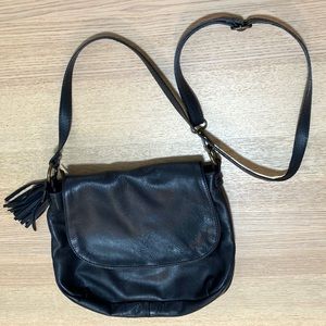 Leather Crossbody Bag made in Italy